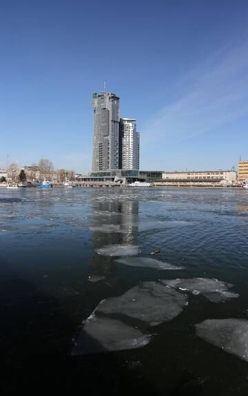 Фото номера Апартаменты Делюкс с видом на море Апартаменты NORDA Apartamenty SEA TOWERS Gdynia г. Гдыня 2